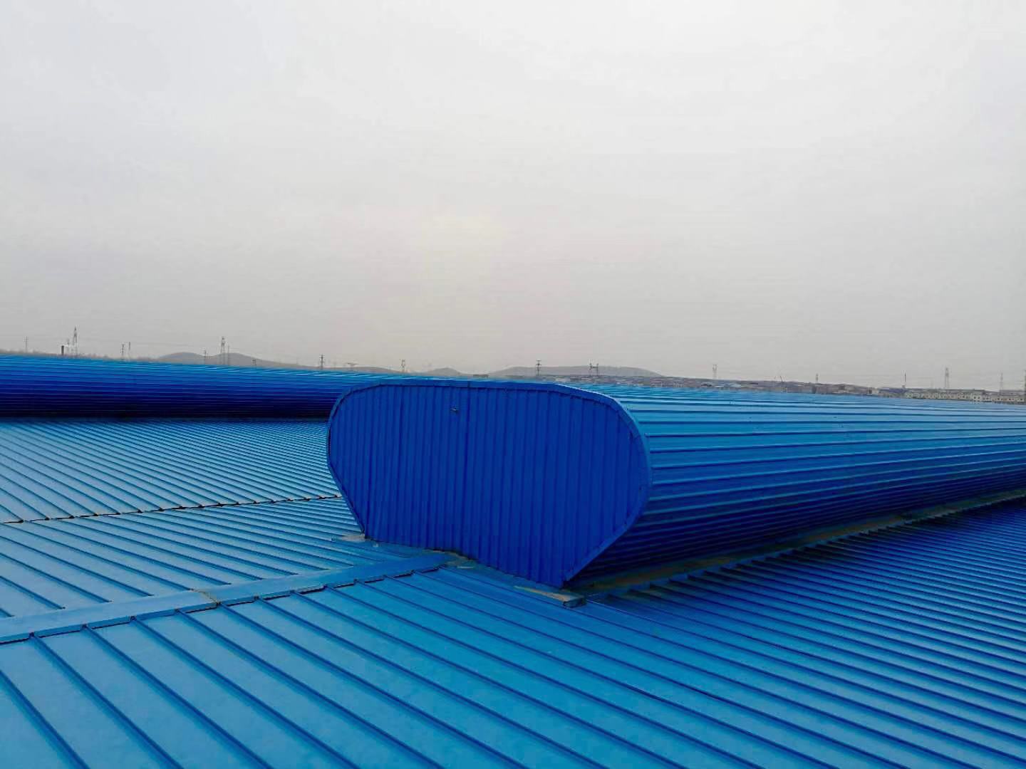 暗扣式弧线型通风气楼