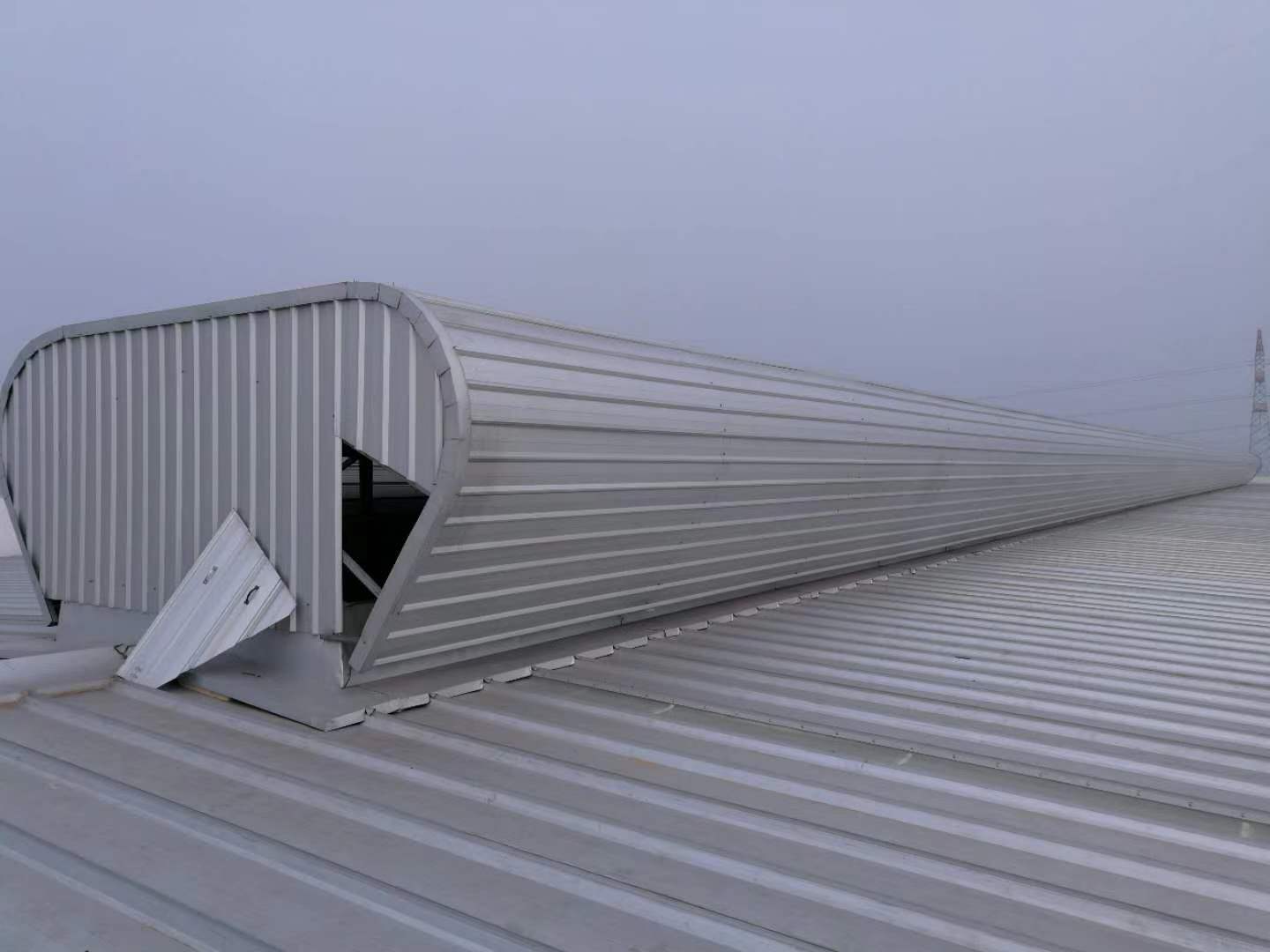 暗扣式顺坡通风气楼